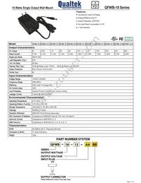 QFWB-18-5-US01 Datasheet Cover
