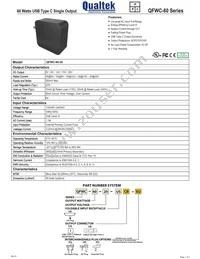 QFWC-60-20-USCR Datasheet Cover