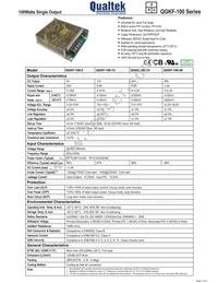 QGKF-100-5 Datasheet Cover