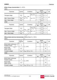 QH8MA3TCR Datasheet Page 4