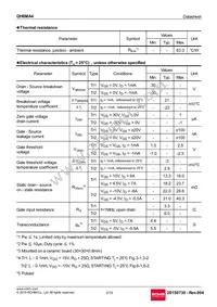 QH8MA4TCR Datasheet Page 2