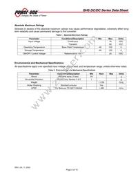 QHS50ZA-NT Datasheet Page 2