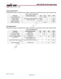 QHS50ZA-NT Datasheet Page 3