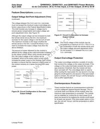 QHW075G71 Datasheet Page 11