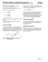 QHW075G71 Datasheet Page 16