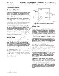 QHW100A1-Q Datasheet Page 11