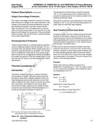 QHW100A1-Q Datasheet Page 13