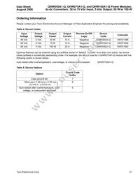 QHW100A1-Q Datasheet Page 21