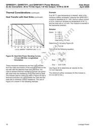 QHW100Y1 Datasheet Page 16