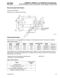 QHW100Y1 Datasheet Page 19