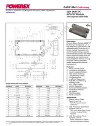 QJD1210SA2 Datasheet Cover