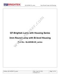 QLA694B-2A Datasheet Cover