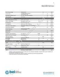 QLS30ZA-NT9 Datasheet Page 3