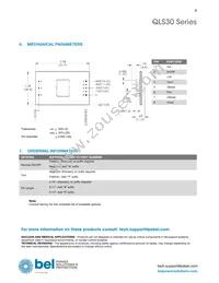 QLS30ZA-NT9 Datasheet Page 9