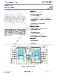 QLX4600SIQSR Datasheet Cover