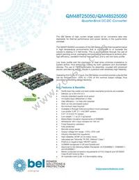 QM48T25050-NBB0G Datasheet Cover