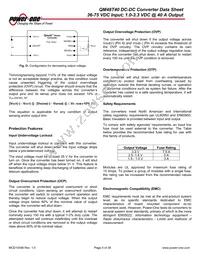 QM48T40025-NBB0 Datasheet Page 5