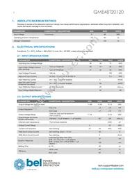 QME48T20120-PGB0G Datasheet Page 2