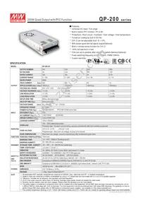 QP-200-3D Datasheet Page 3