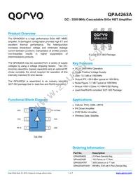 QPA4263A Datasheet Cover