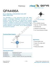 QPA4486A Datasheet Cover