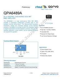 QPA6489A Datasheet Cover
