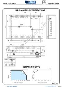 QPD-60-24 Datasheet Page 2