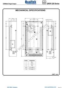 QPDF-320-32 Datasheet Page 2