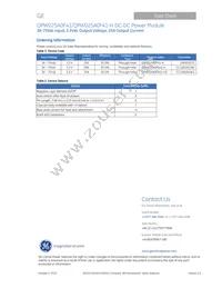 QPW025A0F641-HZ Datasheet Page 13