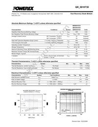 QRF0610T30 Datasheet Page 2