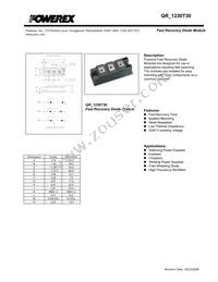 QRF1230T30 Datasheet Cover