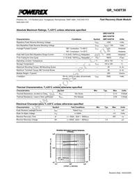 QRF1430T30 Datasheet Page 2