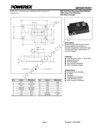 QRS061K001 Cover