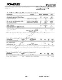 QRS061K001 Datasheet Page 2