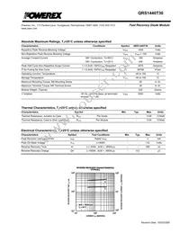QRS1440T30 Datasheet Page 2
