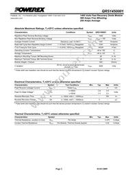 QRS1450001 Datasheet Page 2