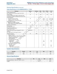 QRW025A0M641-HZ Datasheet Page 6