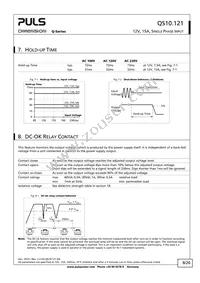QS10.121-A1 Datasheet Page 8