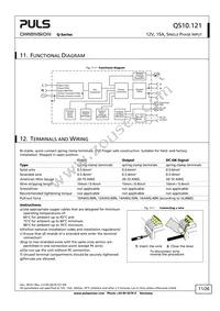 QS10.121-A1 Datasheet Page 11