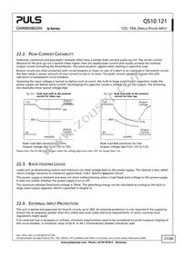 QS10.121-A1 Datasheet Page 21