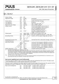 QS10.241-A1 Datasheet Page 7