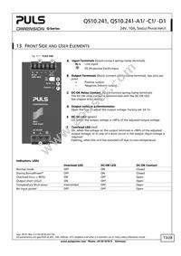 QS10.241-A1 Datasheet Page 13