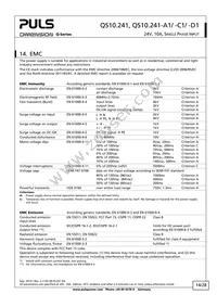 QS10.241-A1 Datasheet Page 14