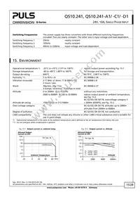 QS10.241-A1 Datasheet Page 15