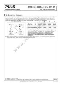 QS10.241-A1 Datasheet Page 17