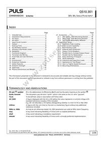 QS10.301 Datasheet Page 2