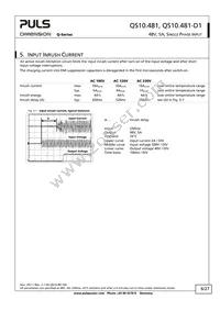 QS10.481-D1 Datasheet Page 6