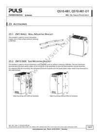 QS10.481-D1 Datasheet Page 19