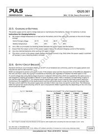 QS20.361 Datasheet Page 22