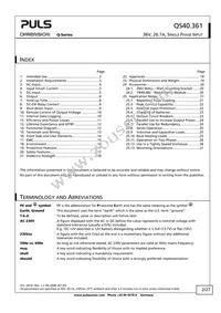 QS40.361 Datasheet Page 2